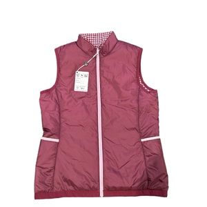 FJ FootJoy‎ Women’s Size Medium Insulated Reversible Vest NWT